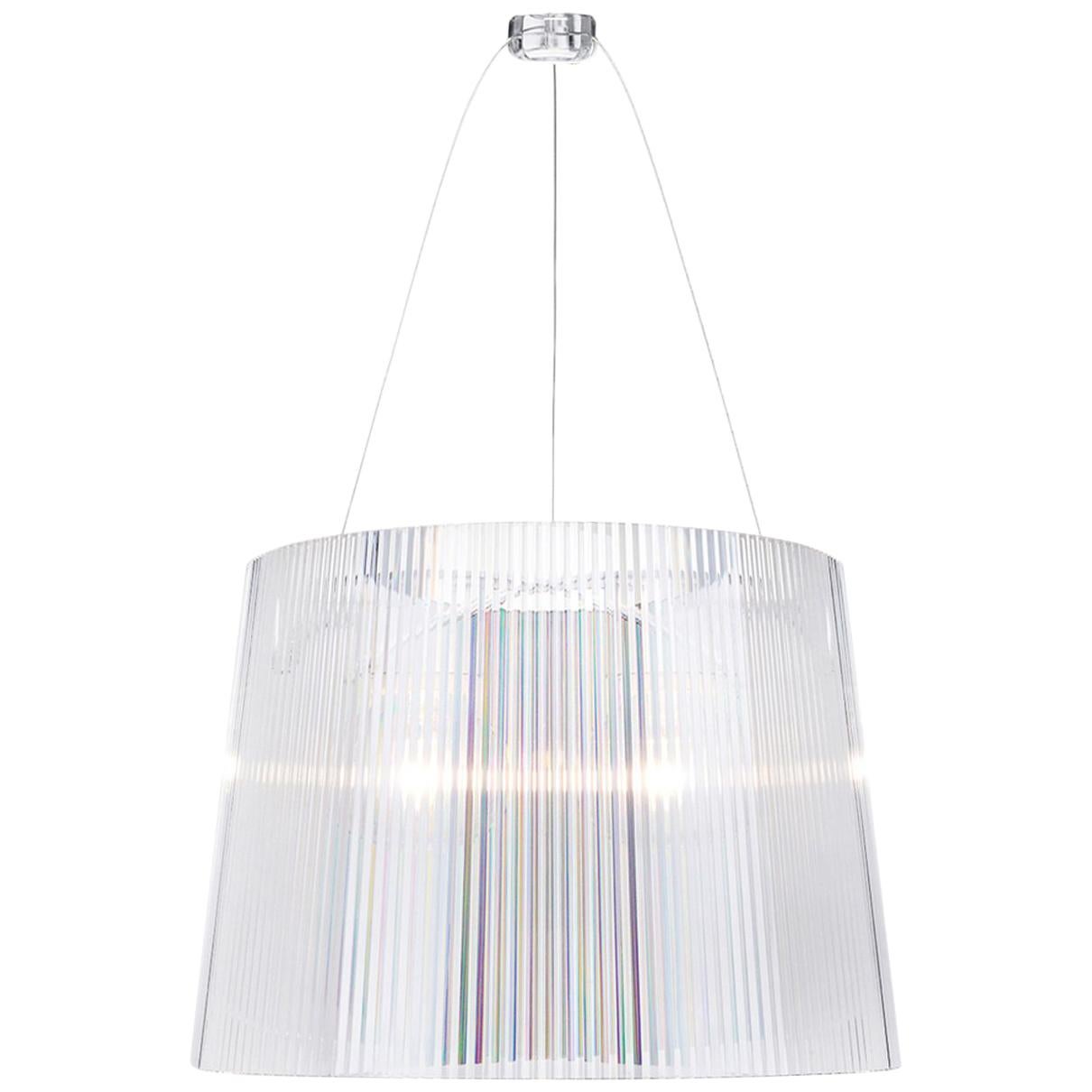 Kartell Ge Pendant Light in Crystal by Ferruccio Laviani For Sale