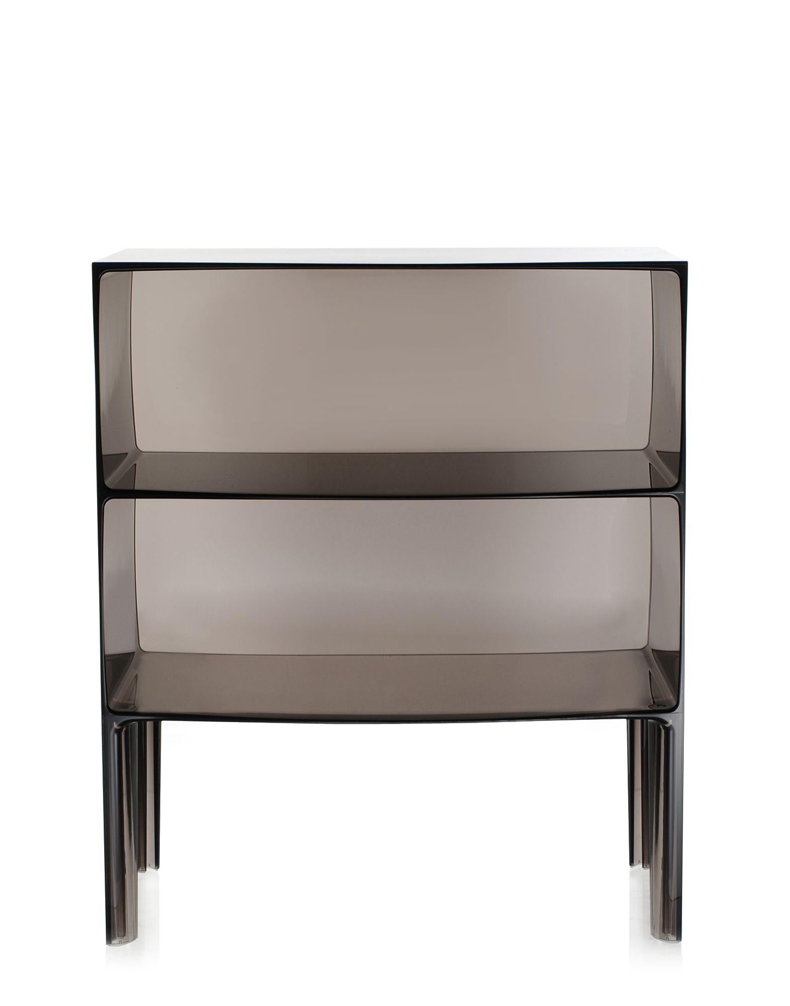 Kartell Ghost Buster Commode in Smoke by Philippe Starck & Eugeni Quitllet For Sale