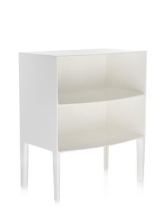 Kartell Ghost Buster Commode in White by Philippe Starck & Eugeni Quitllet