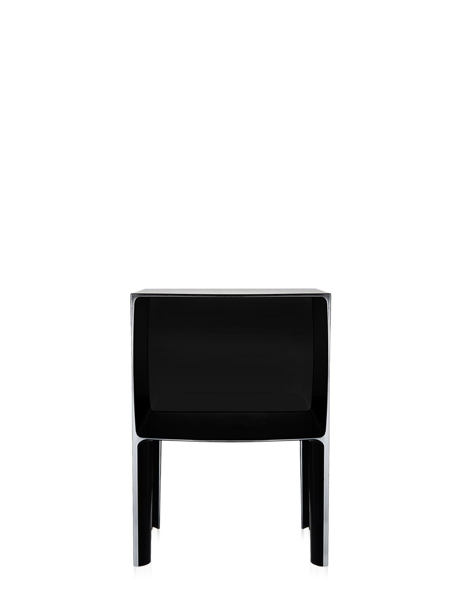 Kartell Ghost Buster Nightstand in Black by Philippe Starck & Eugeni Quitllet