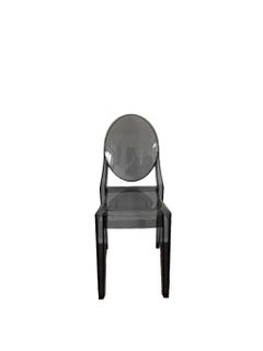Kartell Grey Ghost Side Chairs, by Phillipe Starck - Set of 4