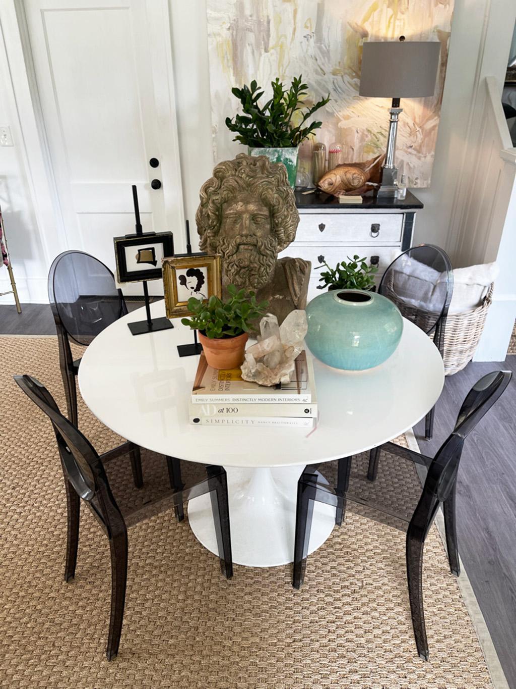 XX secolo Sedie laterali Ghost grigie Kartell, di Phillipe Starck - Set di 4 in vendita