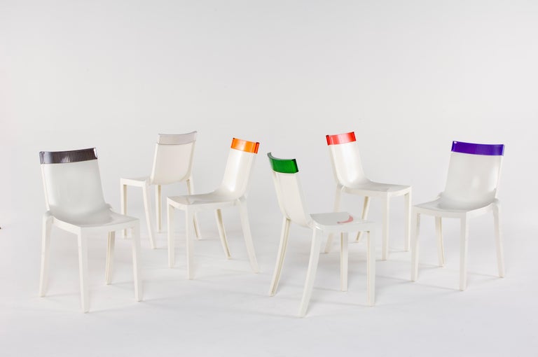 Kartell HiCut Chair in Crystal by Philippe Starck with Eugeni Quitllet