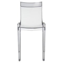 Kartell Hi-Cut Chair in Crystal by Philippe Starck with Eugeni Quitllet