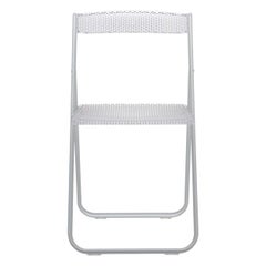 Kartell Honeycomb Folding Chair in Crystal by Alberto Media