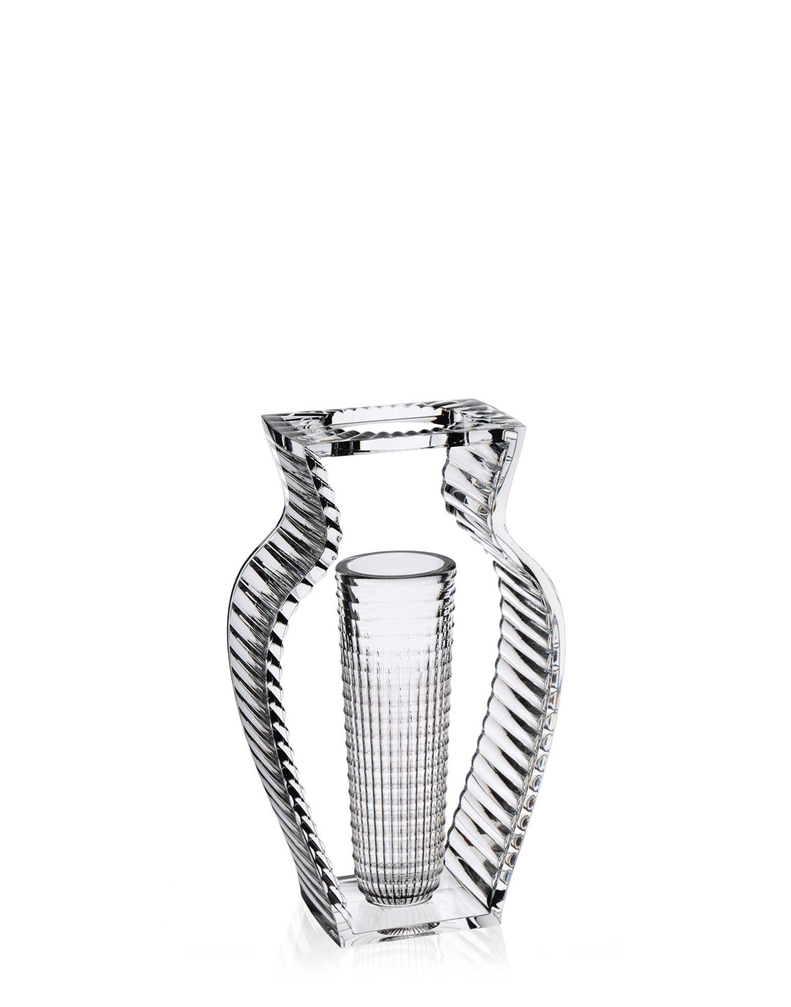 Kartell I Shine, Vase aus Kristall von Eugeni Quitllet (Moderne) im Angebot