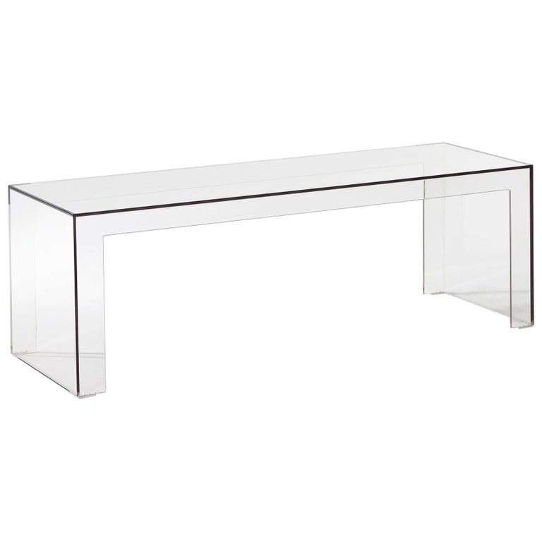 Kartell Invisible Side Table in Crystal by Tokujin Yoshioka For Sale at  1stDibs | kartell invisible coffee table, invisible table kartell, kartell  invisible dining table