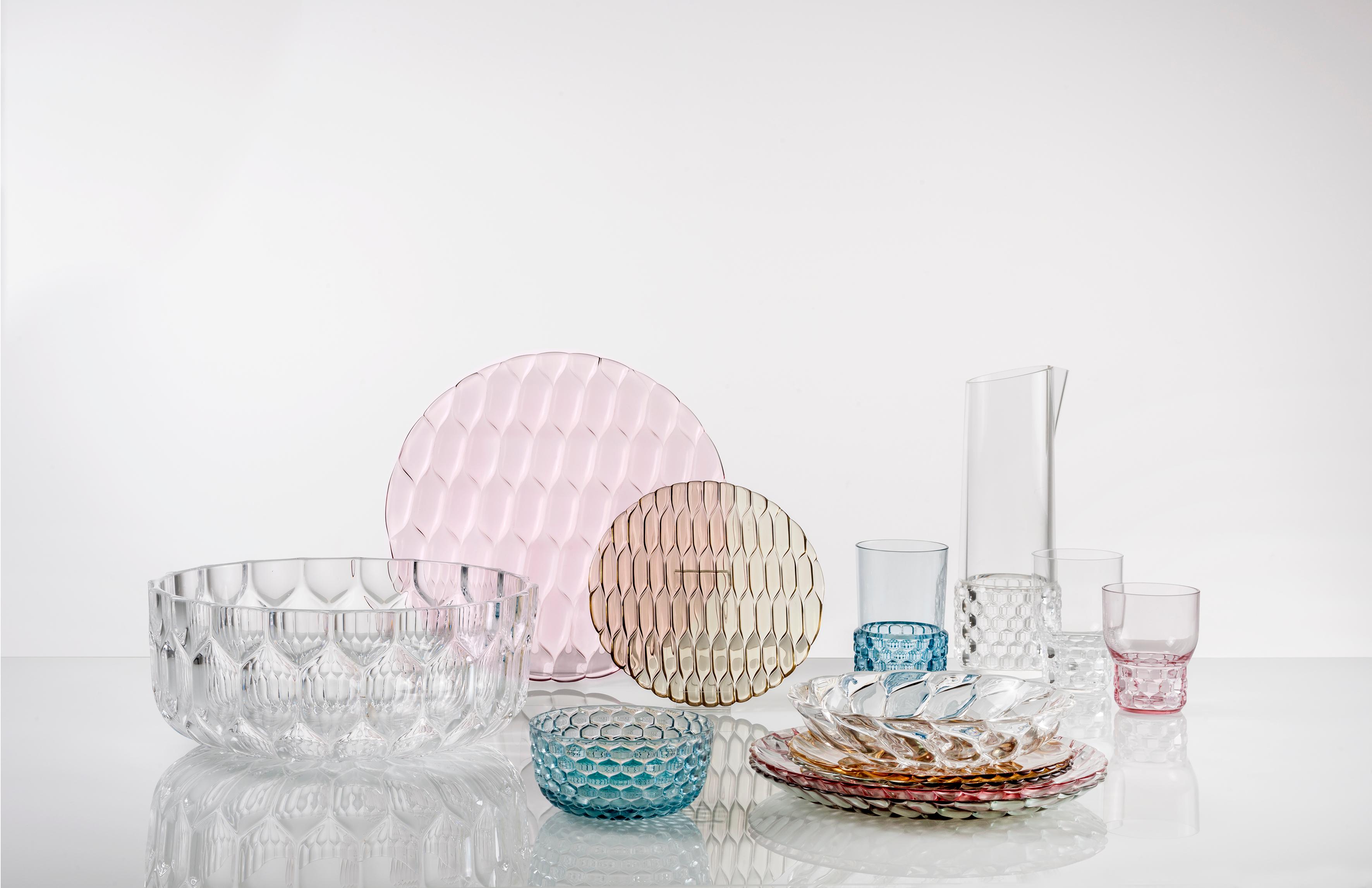 Kartell Jellies Basket in Crystal by Patricia Urquiola In New Condition For Sale In Brooklyn, NY