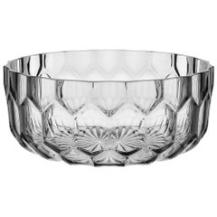 Kartell Jellies Basket in Crystal by Patricia Urquiola