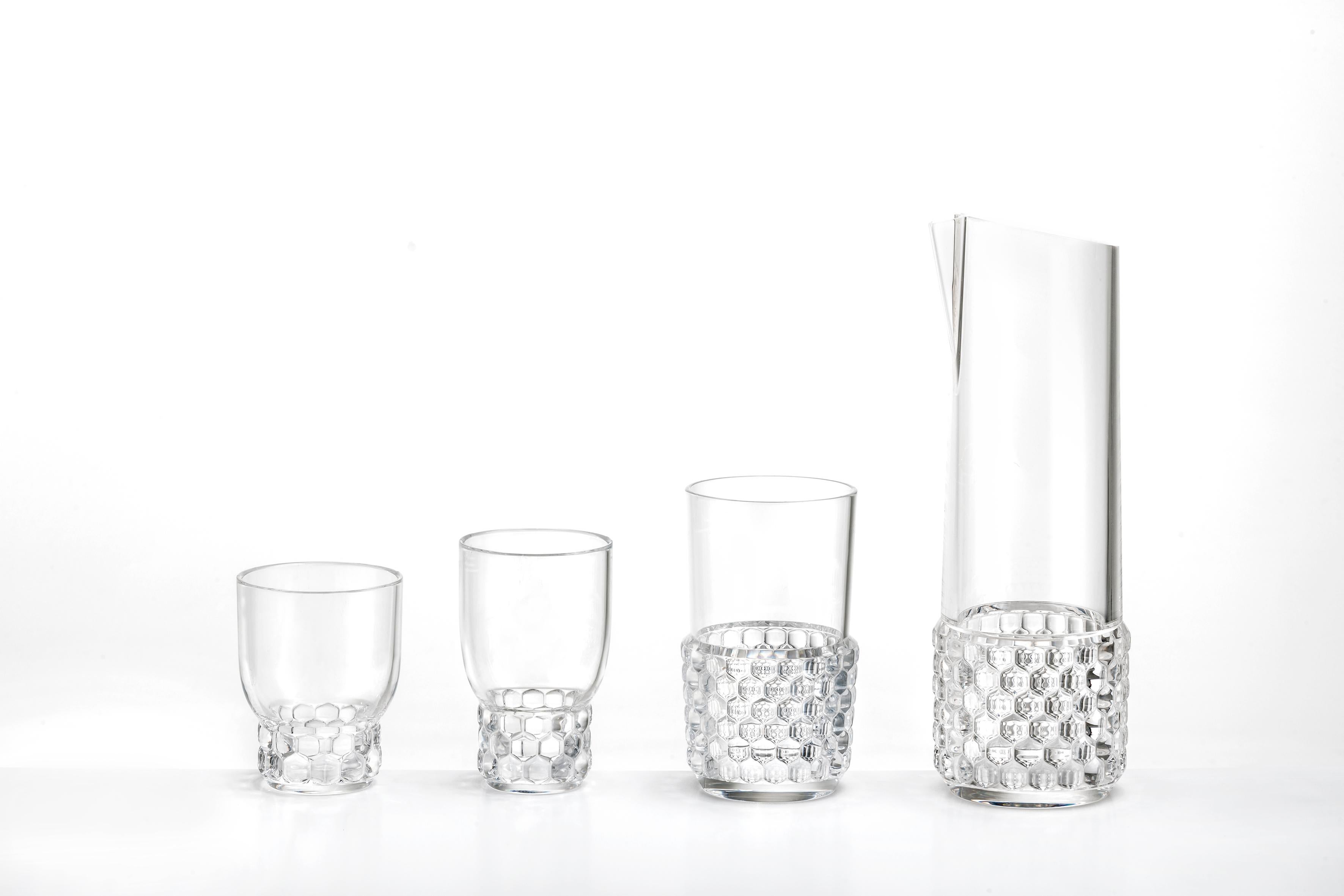 italien Carafe Kartell Jellies en cristal de Patricia Urquiola en vente