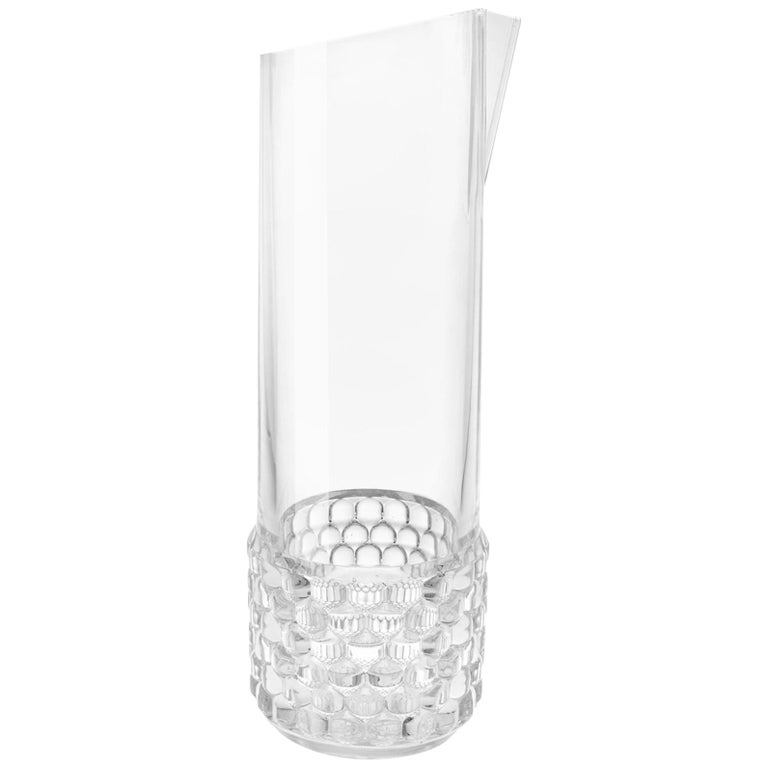 Kartell Jellies Carafe in Crystal by Patricia Urquiola For Sale