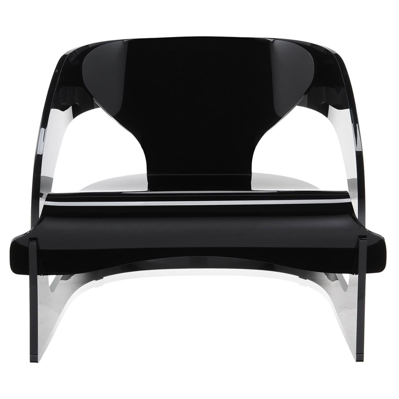 Silla Kartell Joe Colombo en negro by Joe Colombo