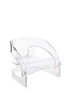 Kartell Joe Colombo Chair in Crystal by Joe Colombo