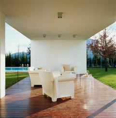 Tavolino Kartell Jolly in cristallo di Paolo Rizzatto