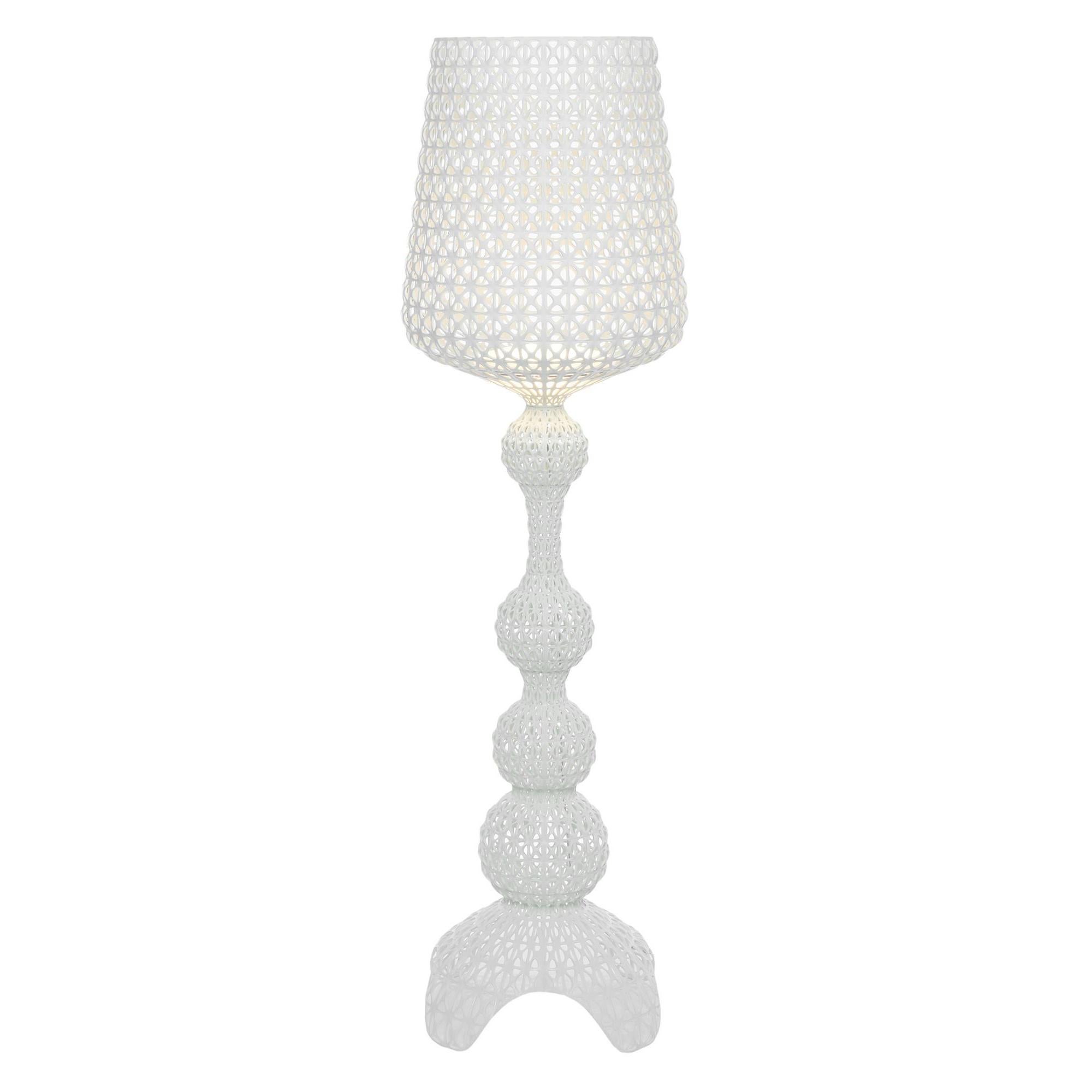Kartell Kabuki Floor Lamp in Opaque White by Ferruccio Laviani For Sale