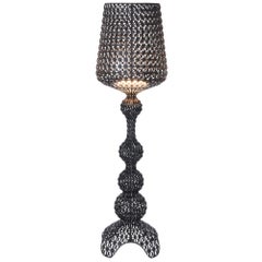Kartell Kabuki Floor Lamp Outdoor in Opaque Black by Ferruccio Laviani