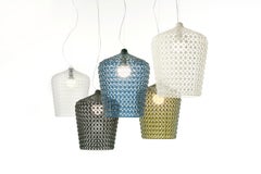 Kartell Kabuki Pendant Light in Crystal by Ferruccio Laviani