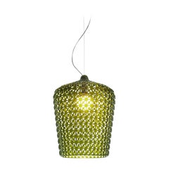 Kartell Kabuki Pendant Light in Green by Ferruccio Laviani