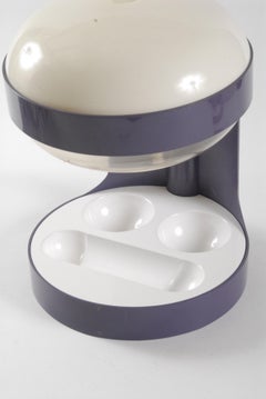 Kartell KD29 Desk Light Joe Colombo circa 1970 Purple