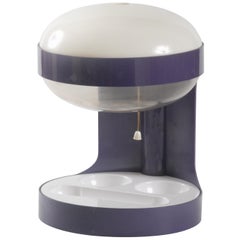 Kartell KD29 Desk Light Joe Colombo circa 1970 Purple