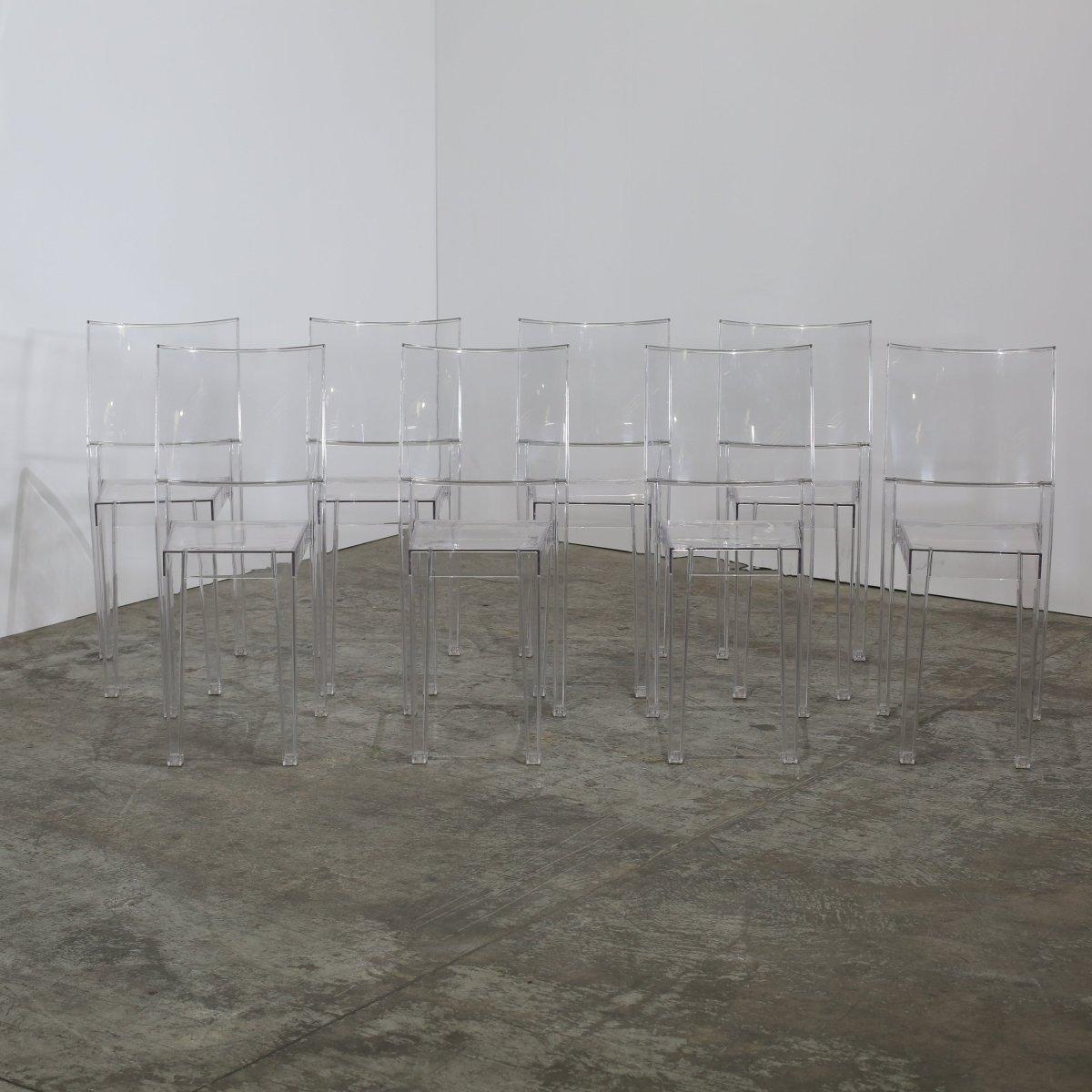 Kartell La Marie Chairs by Philippe Starck, Set of Eight For Sale 3