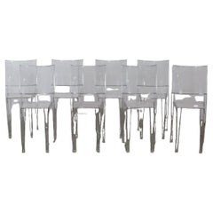 Kartell La Marie Chairs by Philippe Starck, Set of Eight