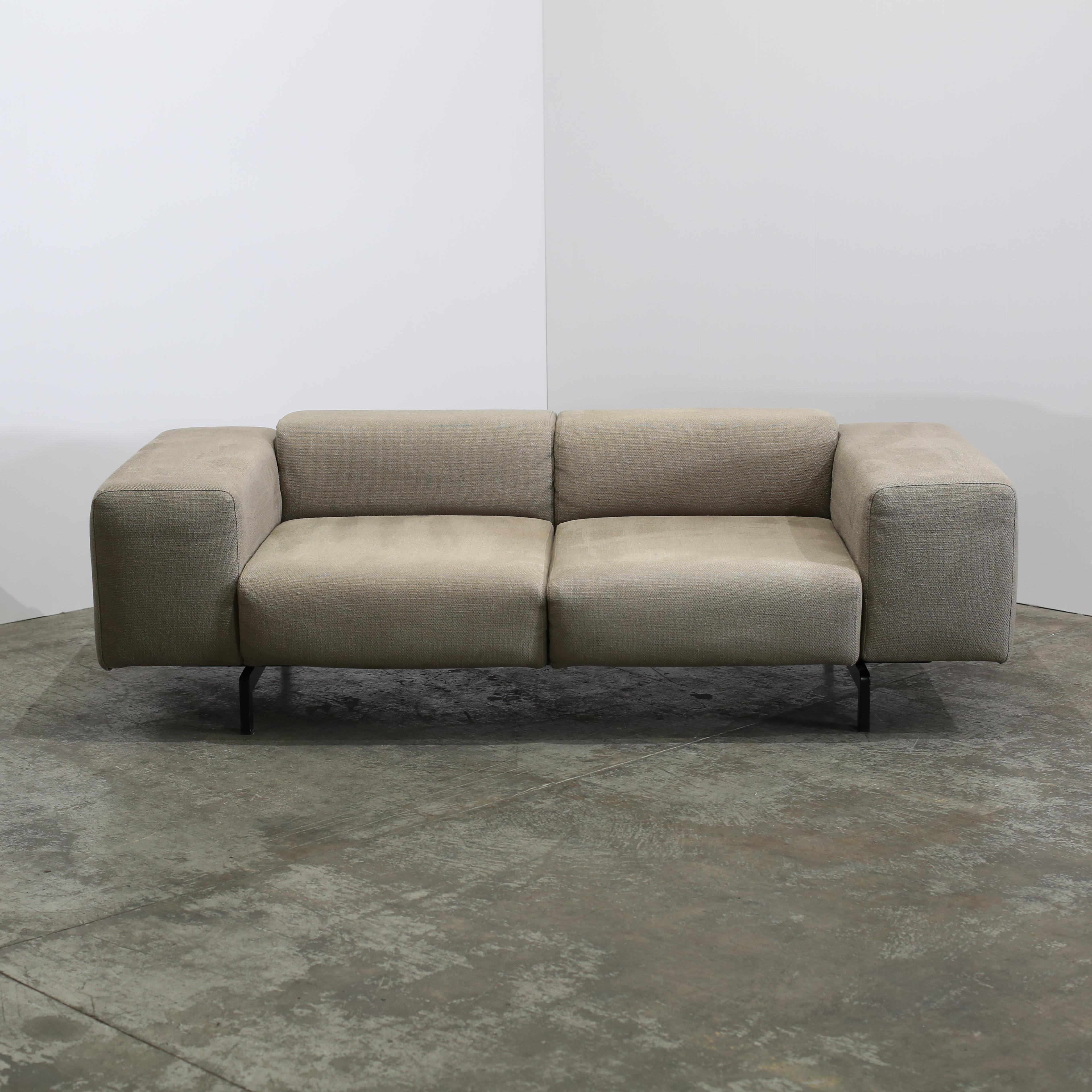 Kartell Largo Zweisitzer-Sofa im Zustand „Gut“ im Angebot in Basildon, London