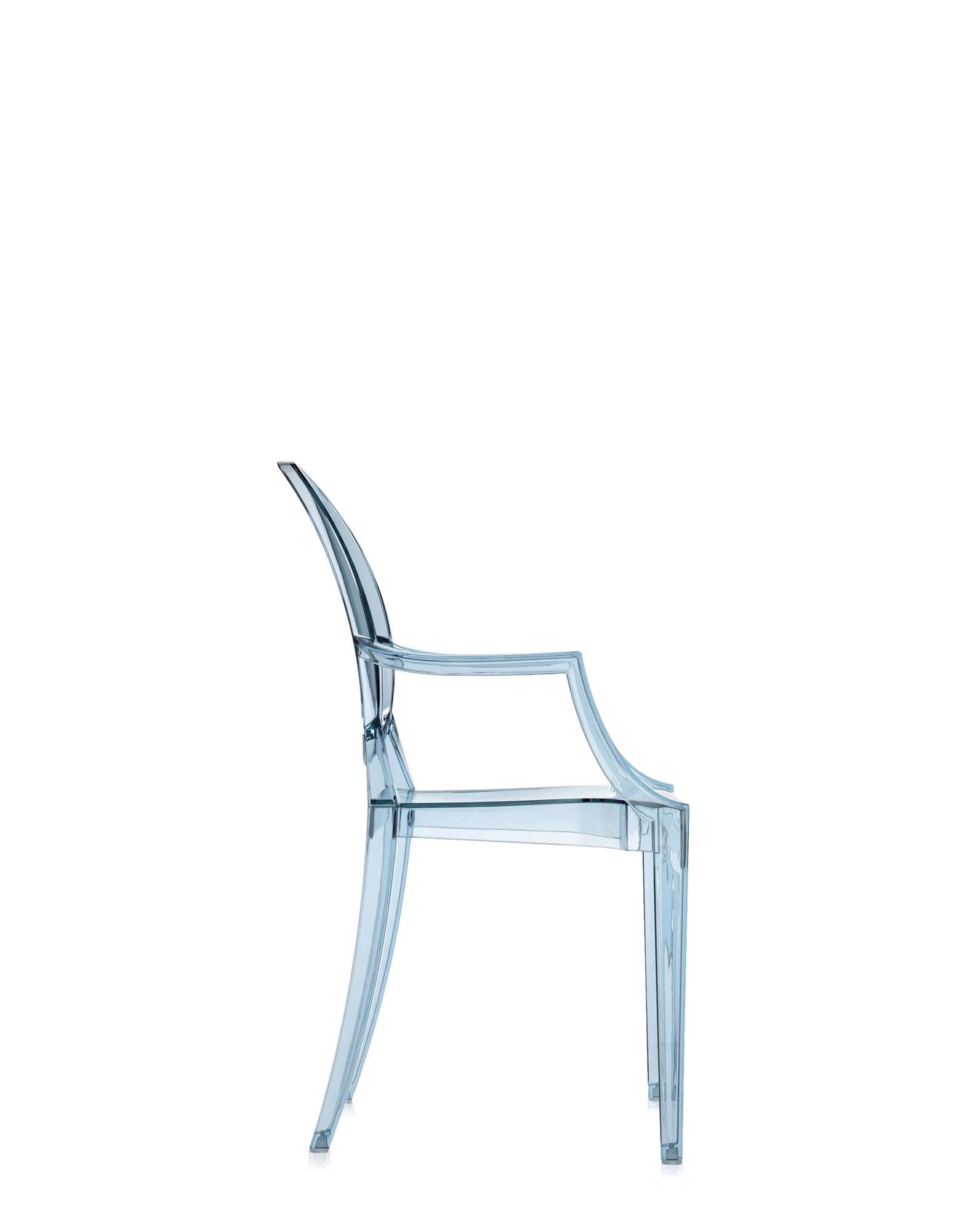 Kartell Lou Children''s Ghost Chair in Hellblau von Philippe Starck (Moderne) im Angebot