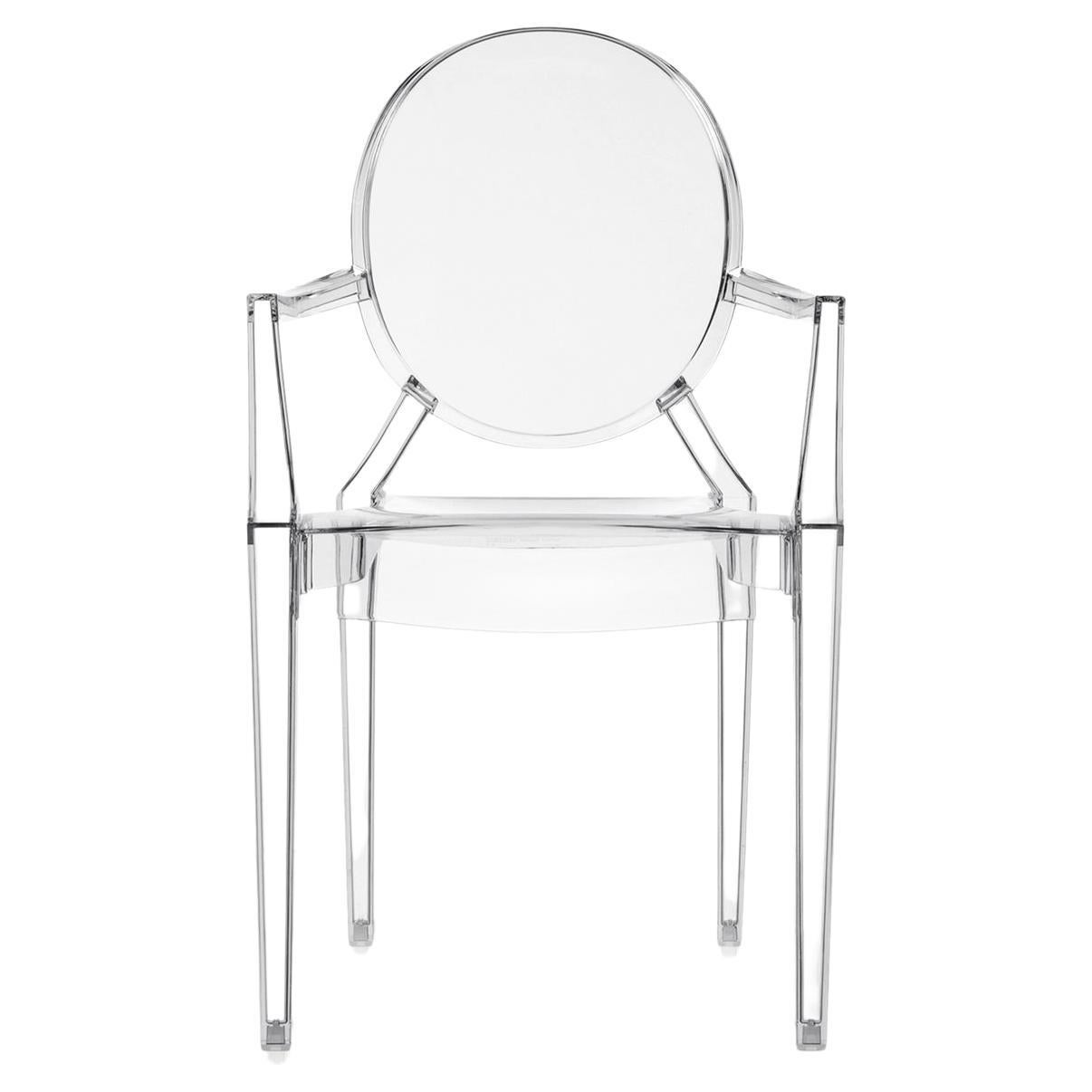 Kartell Lou Lou Children's Ghost Chair in Crystal by Philippe Starck