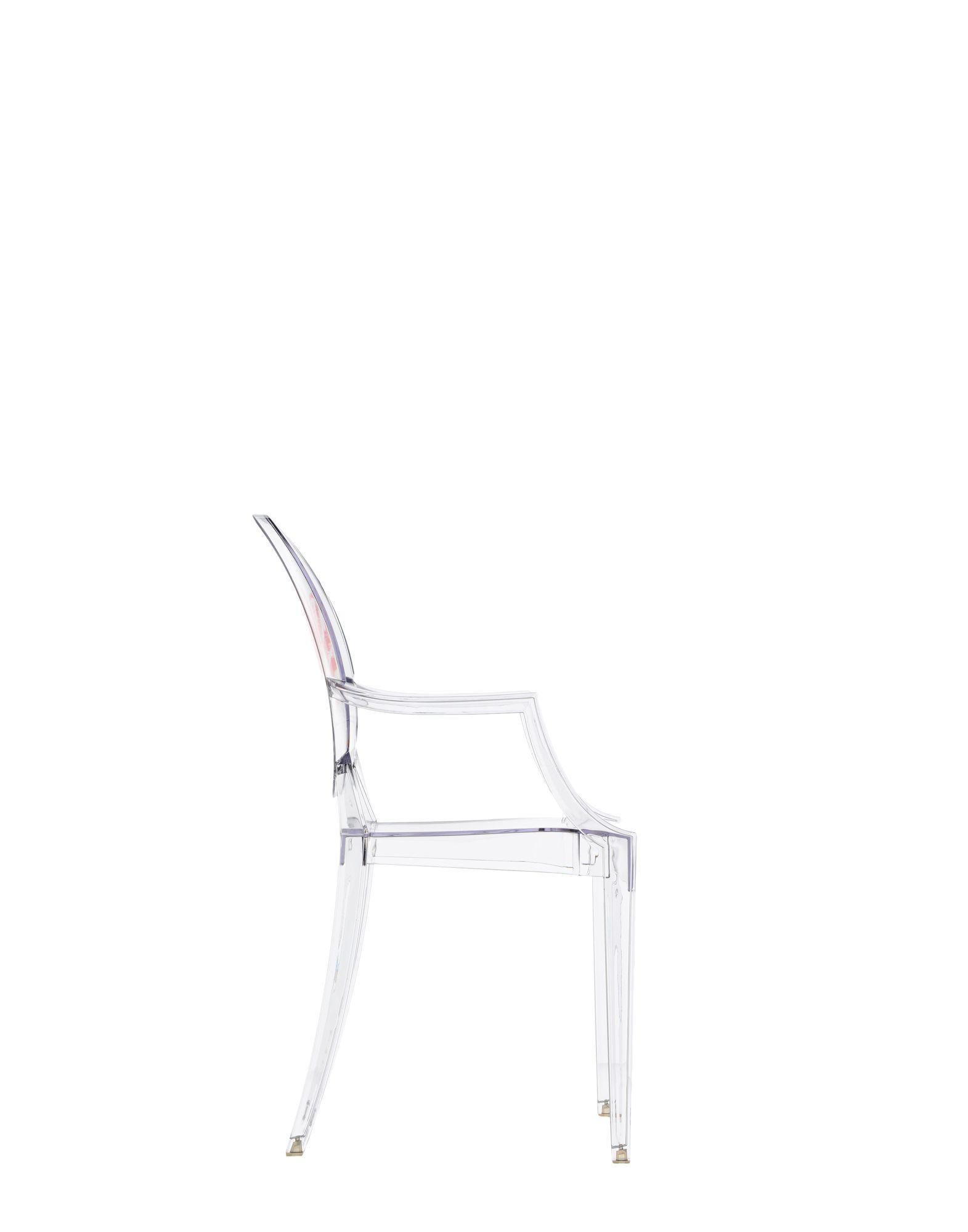 Kartell Lou Kinder-Ghost-Stuhl in Kristallherz von Philippe Starck (Moderne) im Angebot