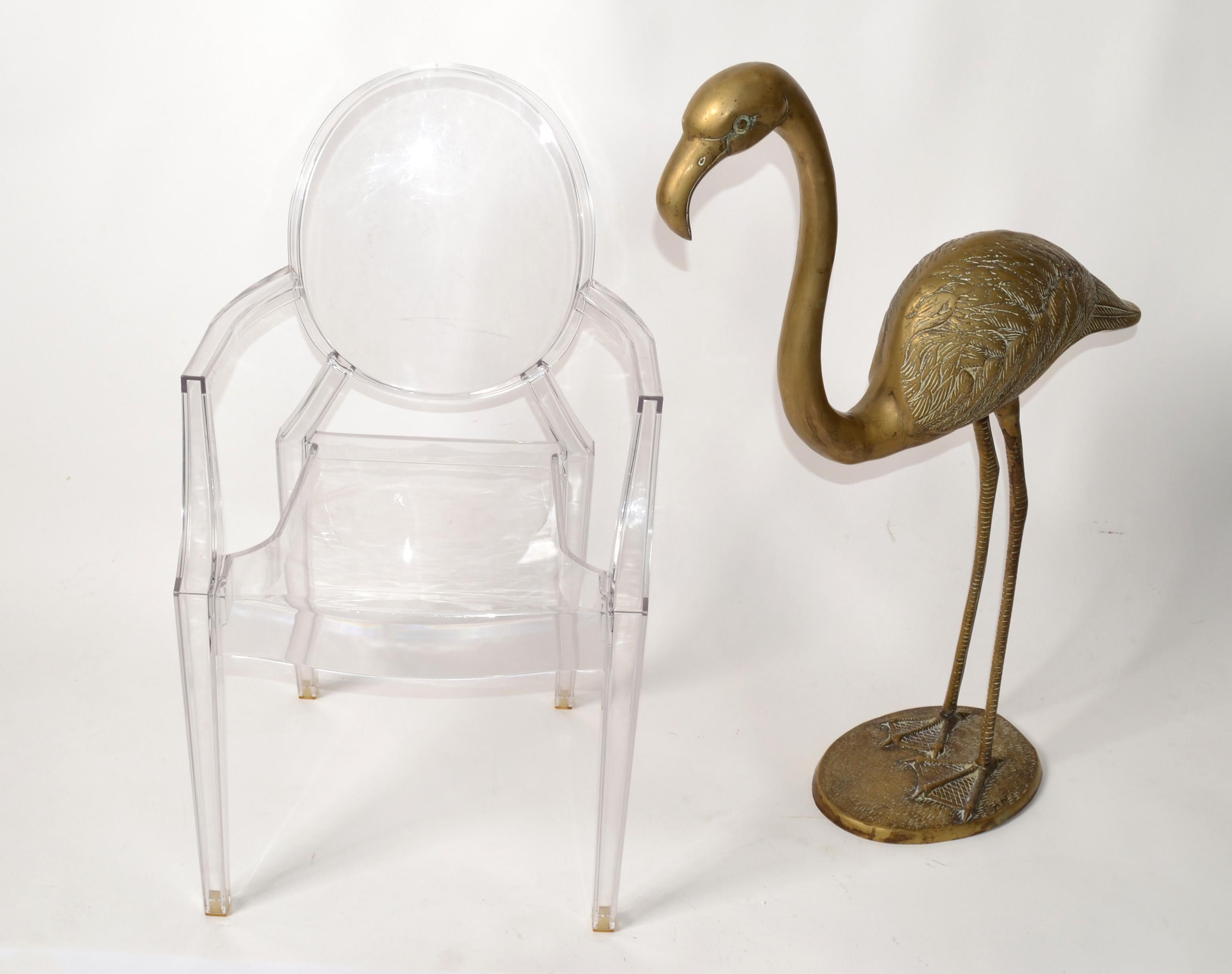 Kartell Lou Vintage Kinder-Ghost Chair aus Kristall und Kunststoff Philippe Starck im Angebot 1
