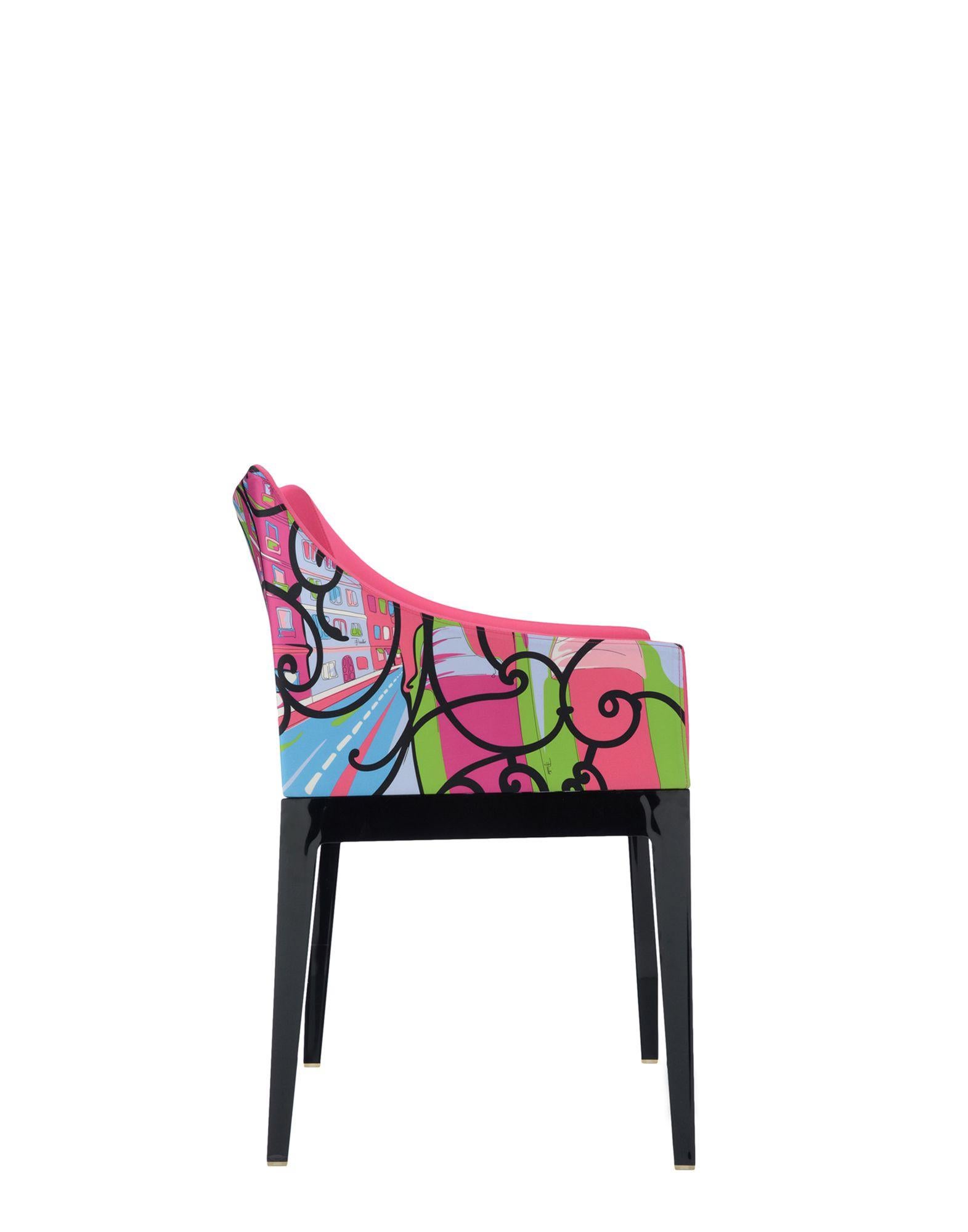 paris print chair