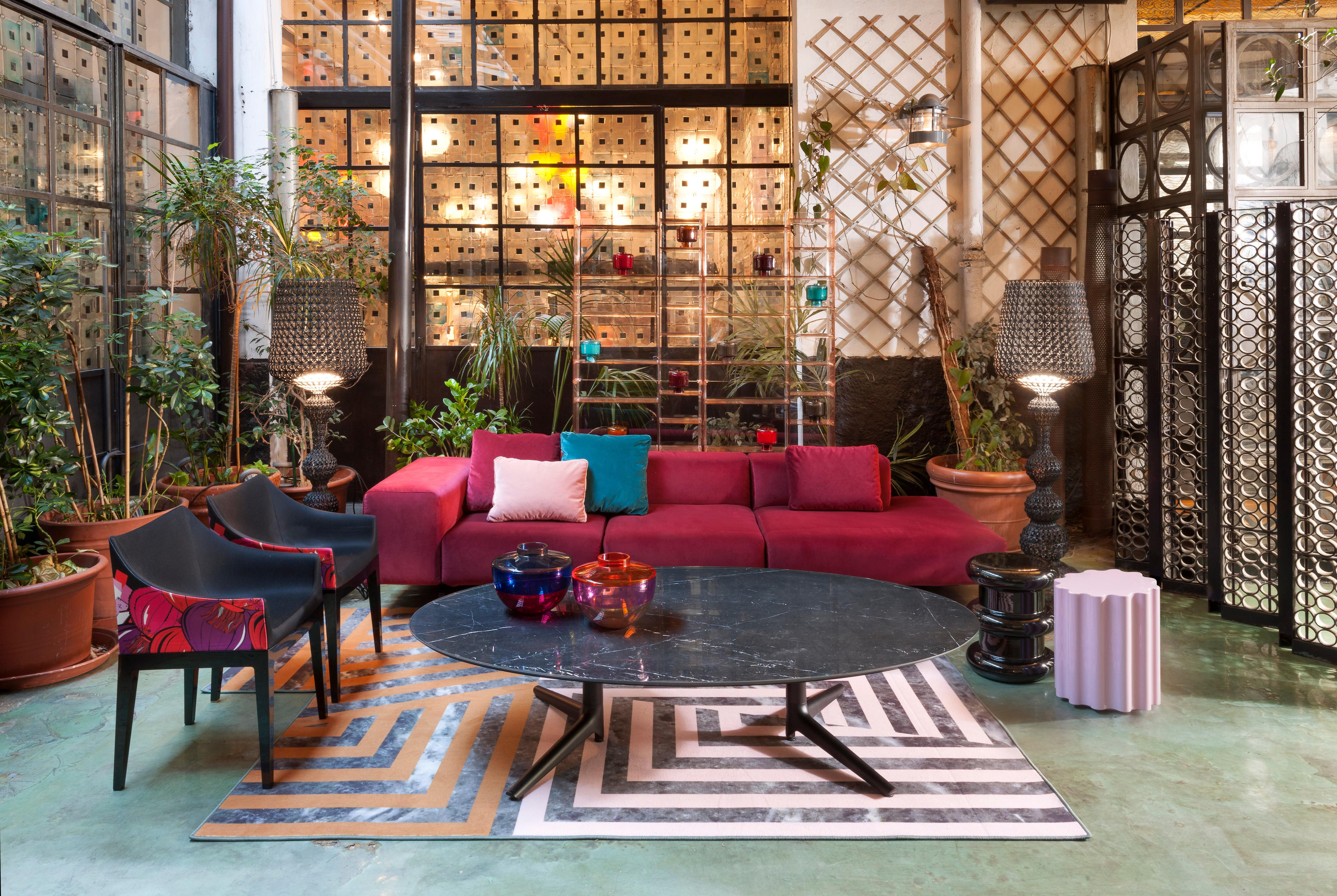 Tessuto Kartell Madam Chair in Paris Print di Philippe Starck in vendita