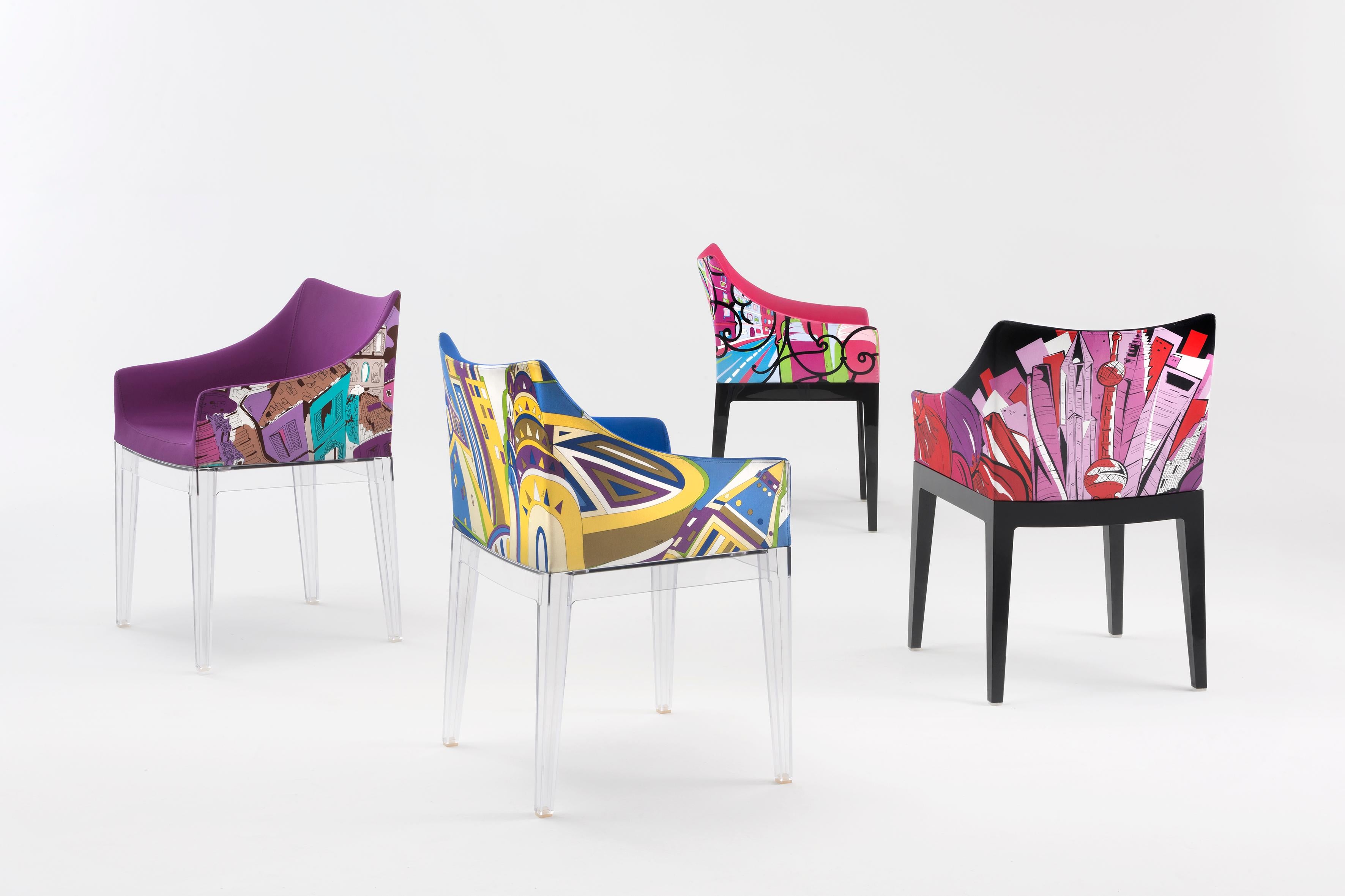 Kartell Madame Chair en Shanghai Print de Philippe Starck en venta 4