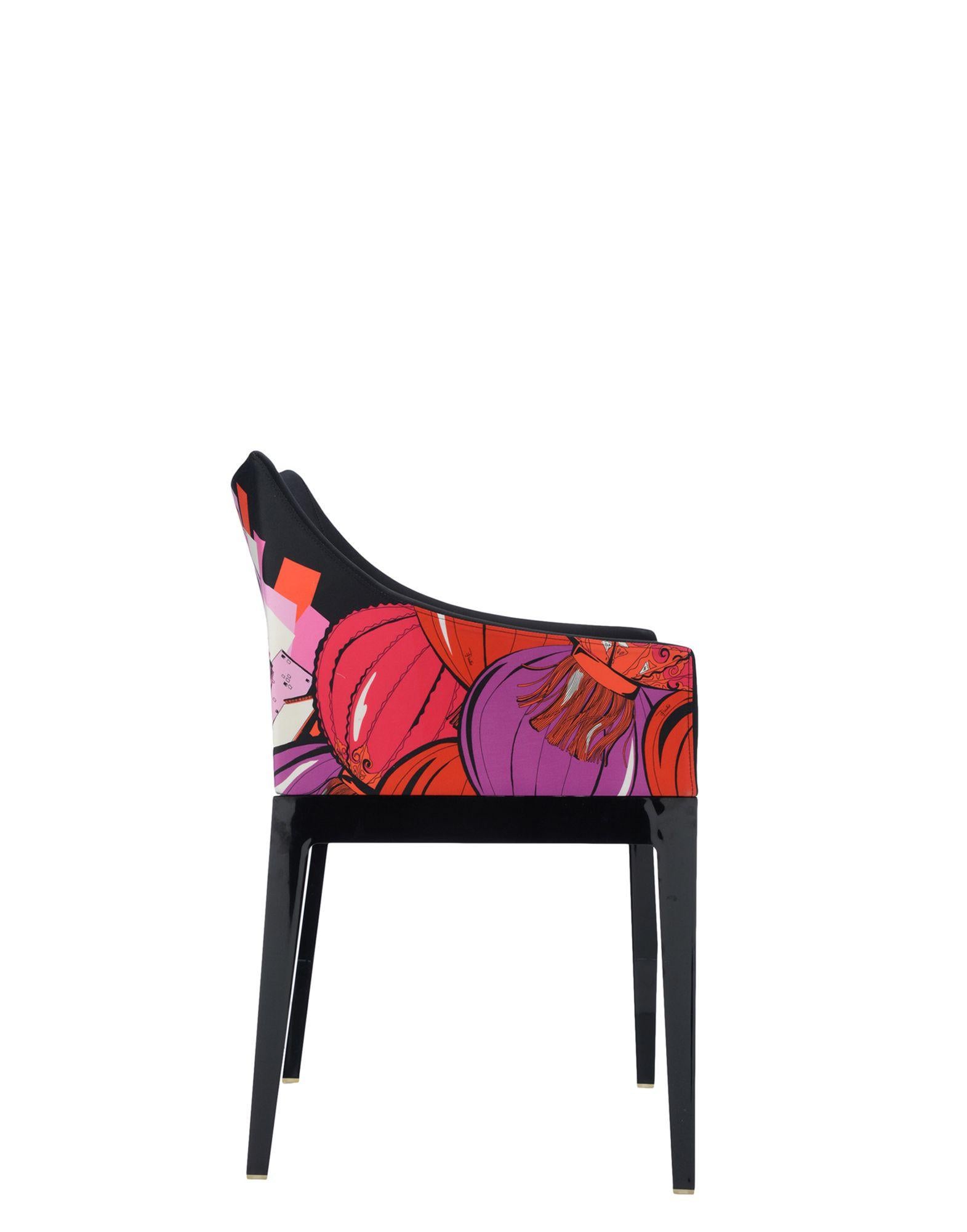 Modern Kartell Madame Chair in Shanghai Print by Philippe Starck  For Sale