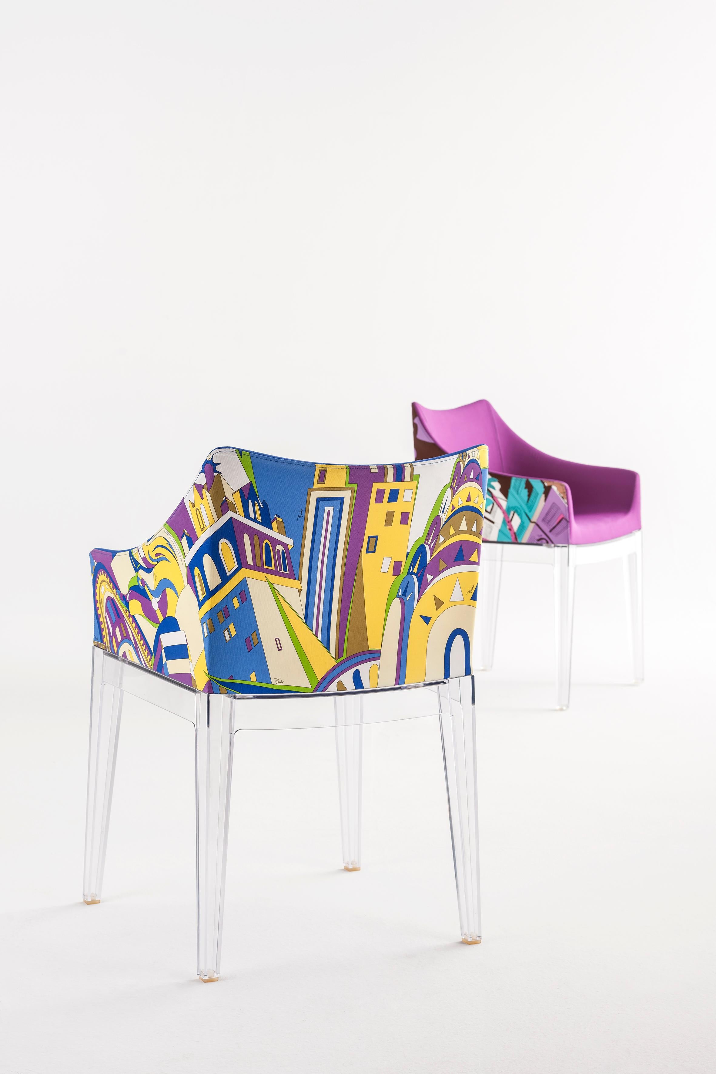 Kartell Madame Chair in Shanghai Print by Philippe Starck  For Sale 1
