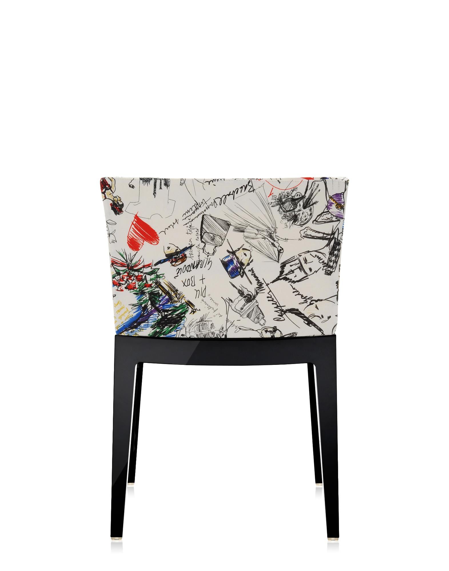 Moderne Chaise à croquis Moschino « A La Mode » de Kartell Mademoiselle par Philippe Starck en vente