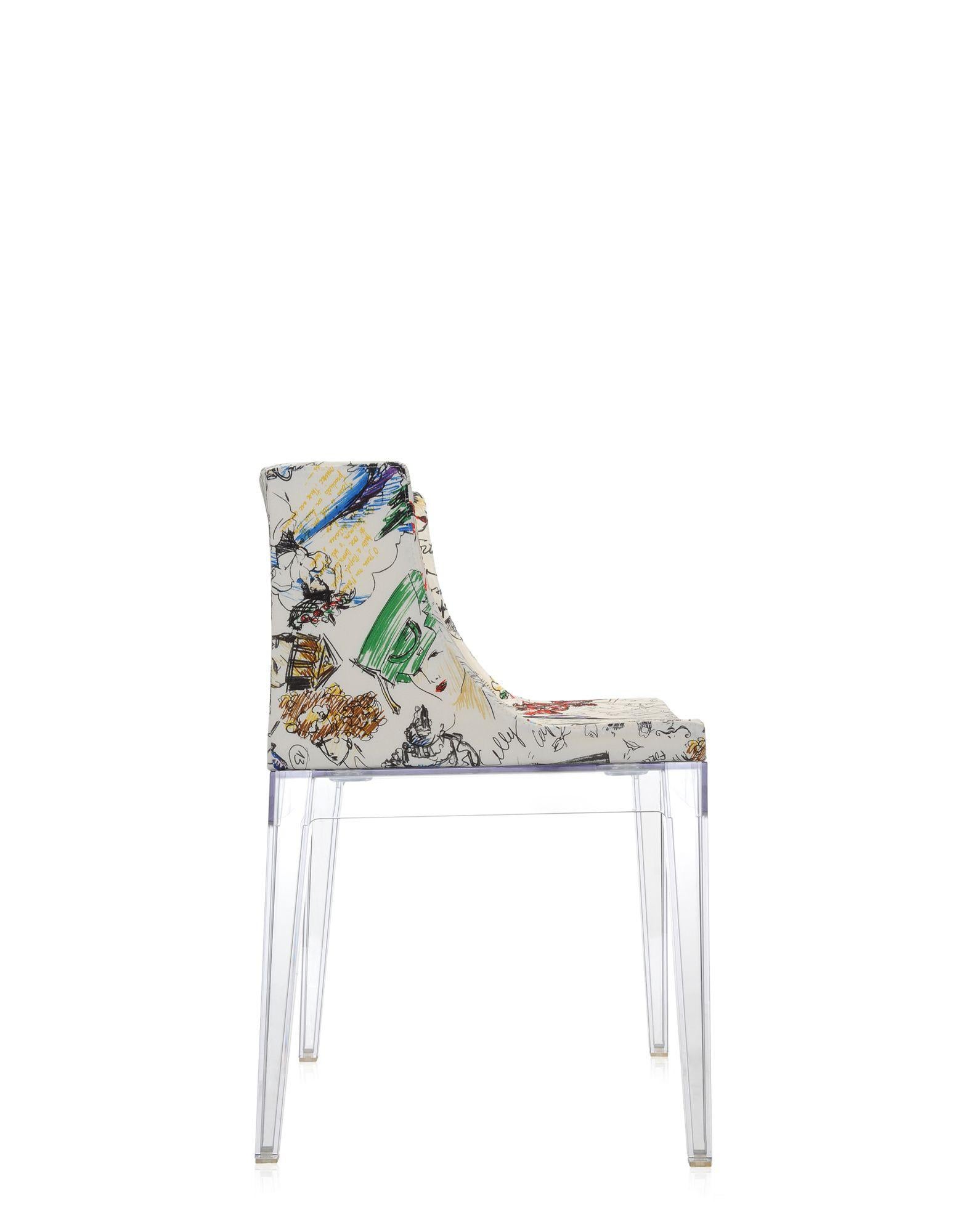 Chaise à croquis Moschino « A La Mode » de Kartell Mademoiselle par Philippe Starck Neuf - En vente à Brooklyn, NY