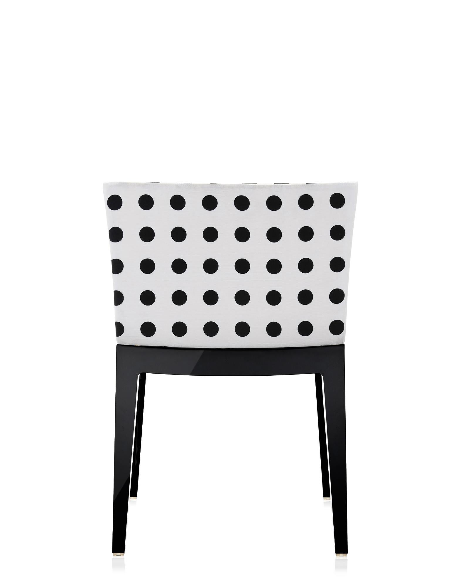 Modern Kartell Mademoiselle Chair by Philippe Starck in White Pattern