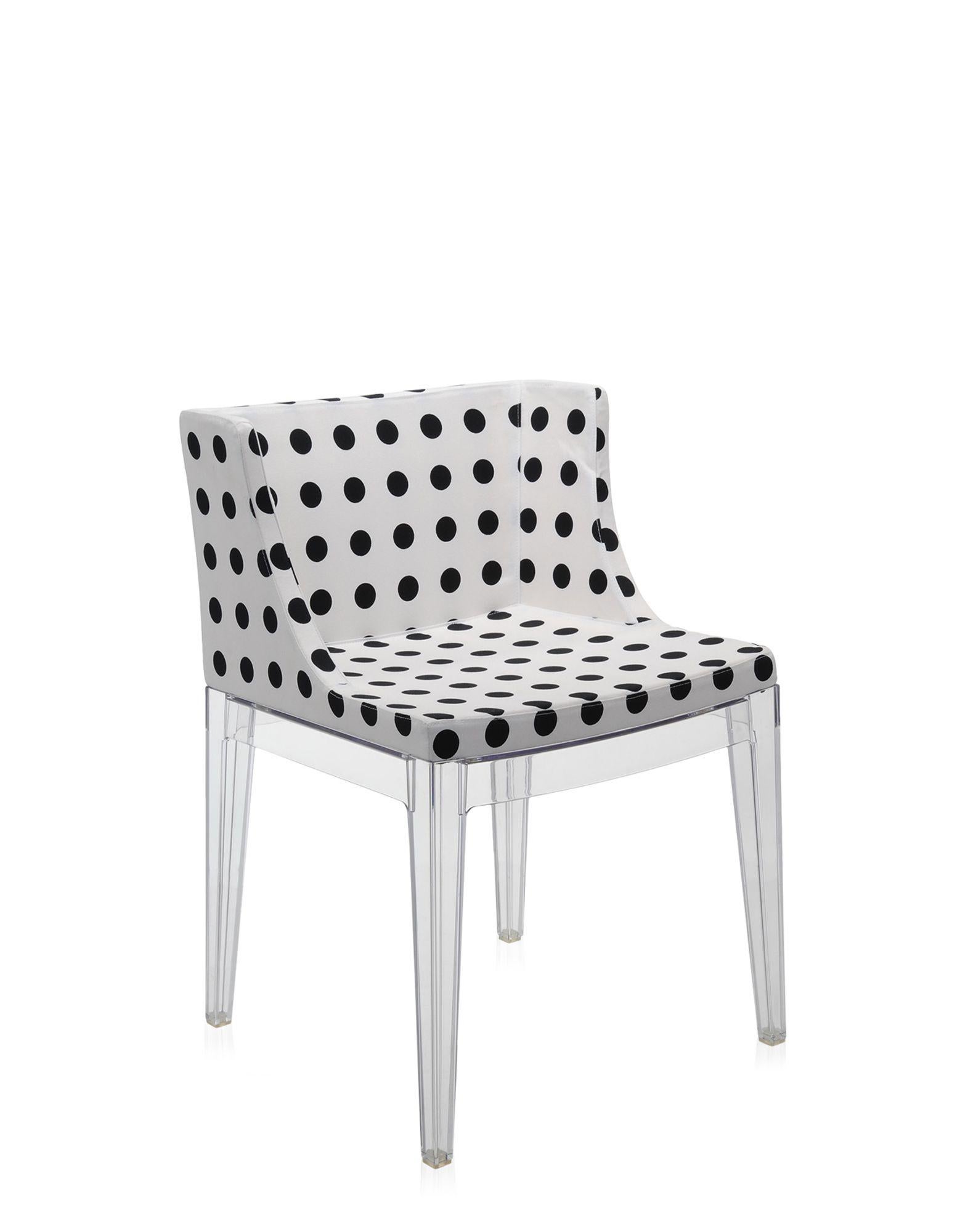 Kartell Mademoiselle Chair by Philippe Starck in White Pattern In New Condition In Brooklyn, NY