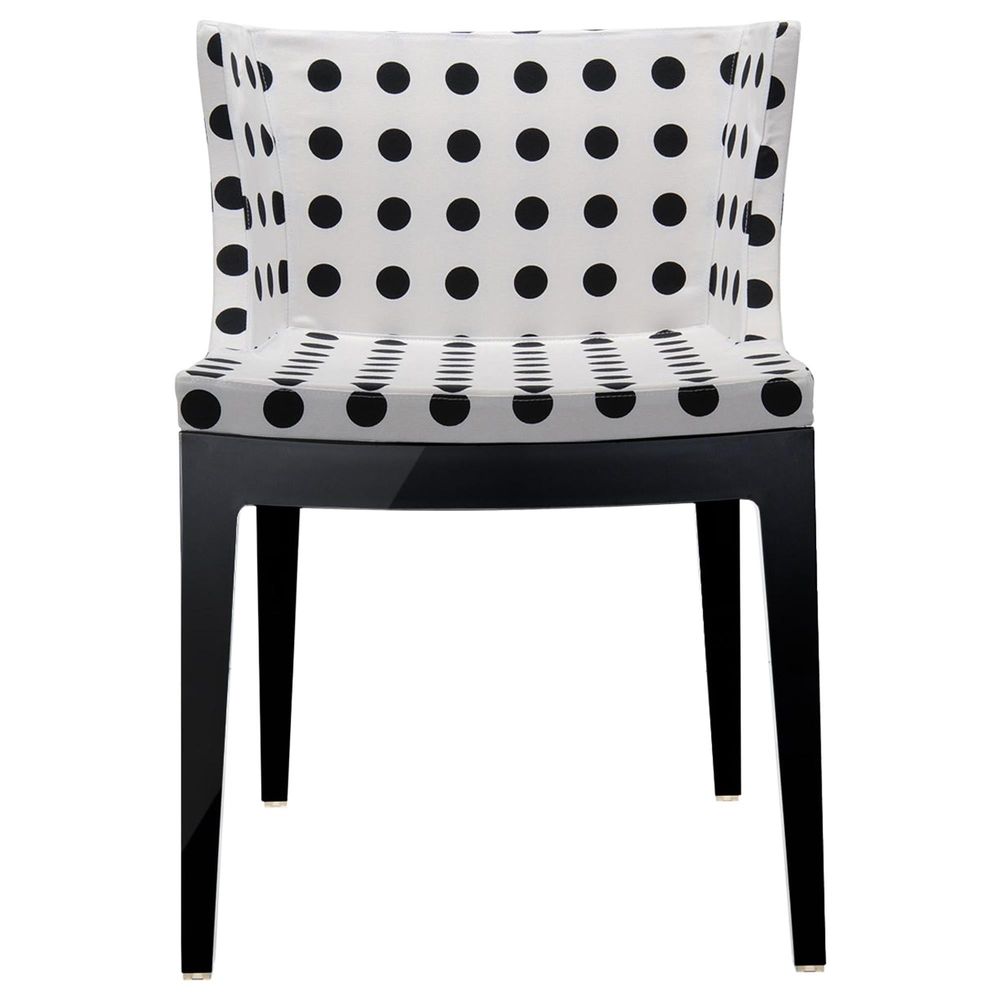 Kartell Mademoiselle-Stuhl von Philippe Starck in Weißem Muster