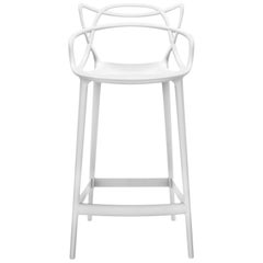 Kartell Masters Bar Stool in White by Philippe Starck & Eugeni Quitllet