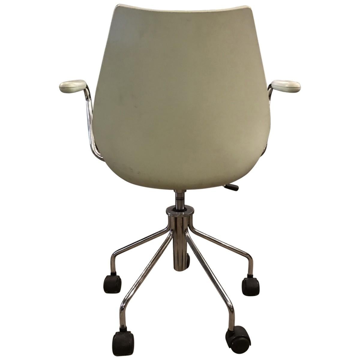 Mid-Century Modern Kartell Maui Adjustable-Height Desk Chairs