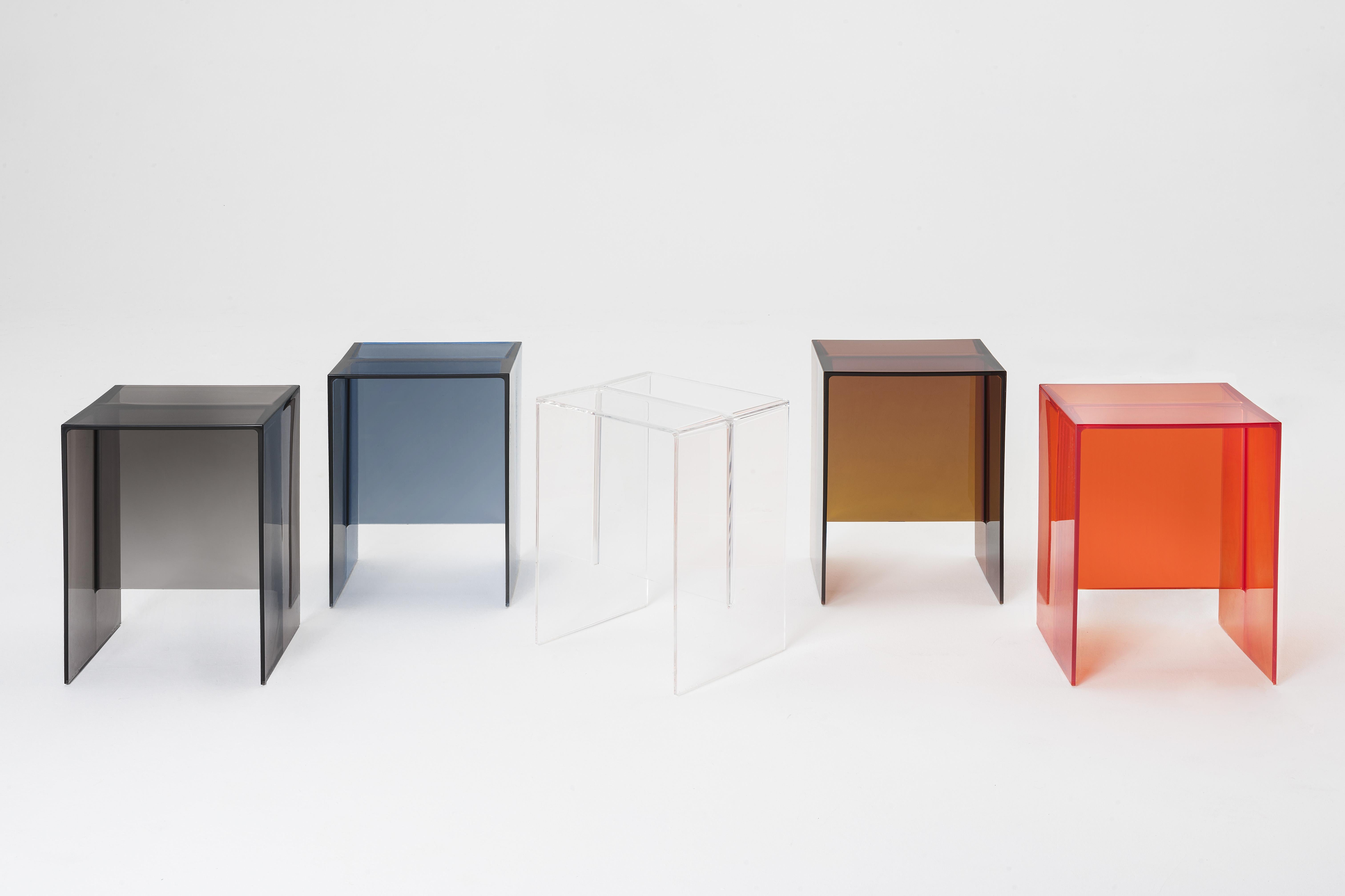 Kartell Max-Beam Beistelltisch aus Bernstein von Ludovica und Roberto Palomba im Zustand „Neu“ im Angebot in Brooklyn, NY