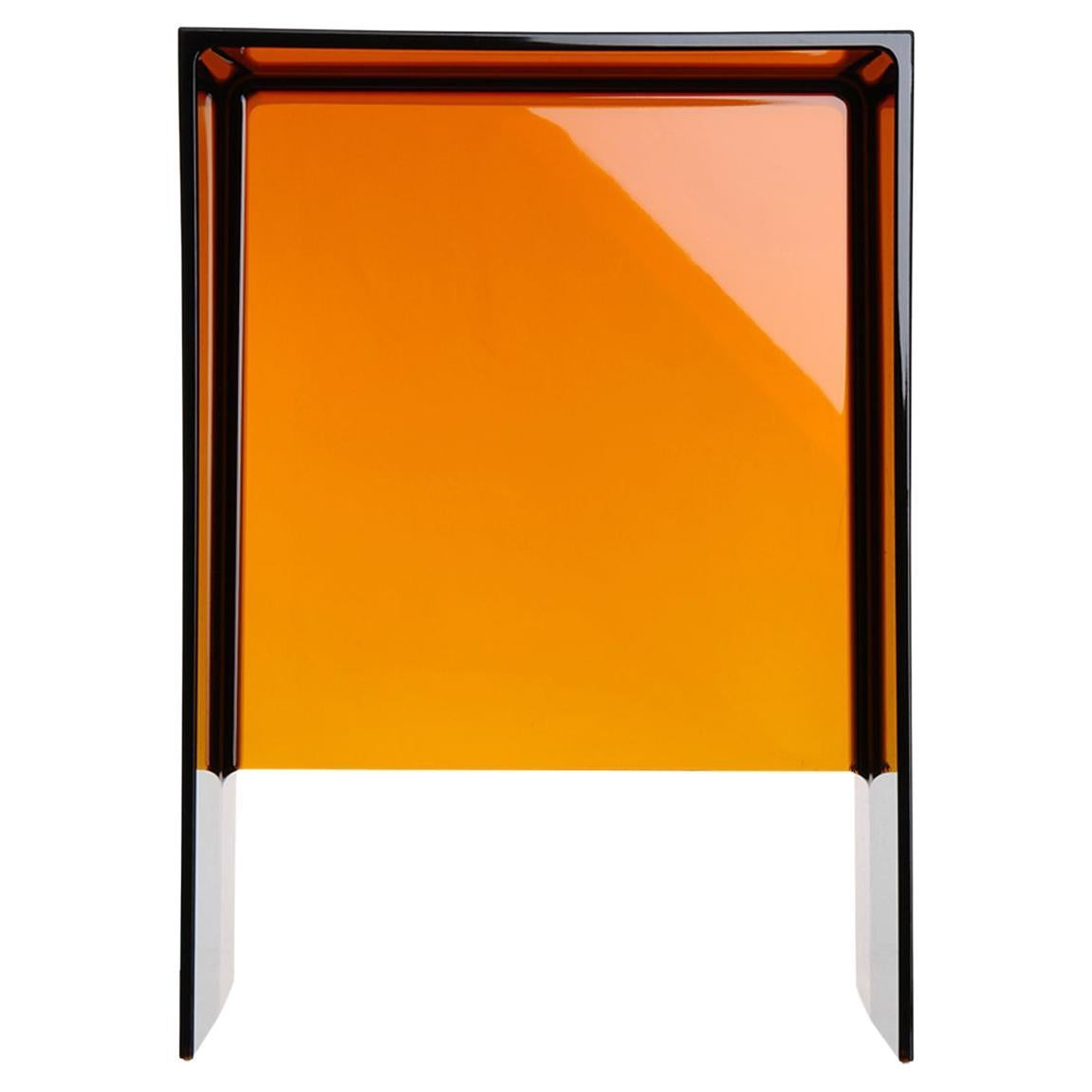 Table d'appoint Kartell Max-Beam en ambre de Ludovica et Roberto Palomba