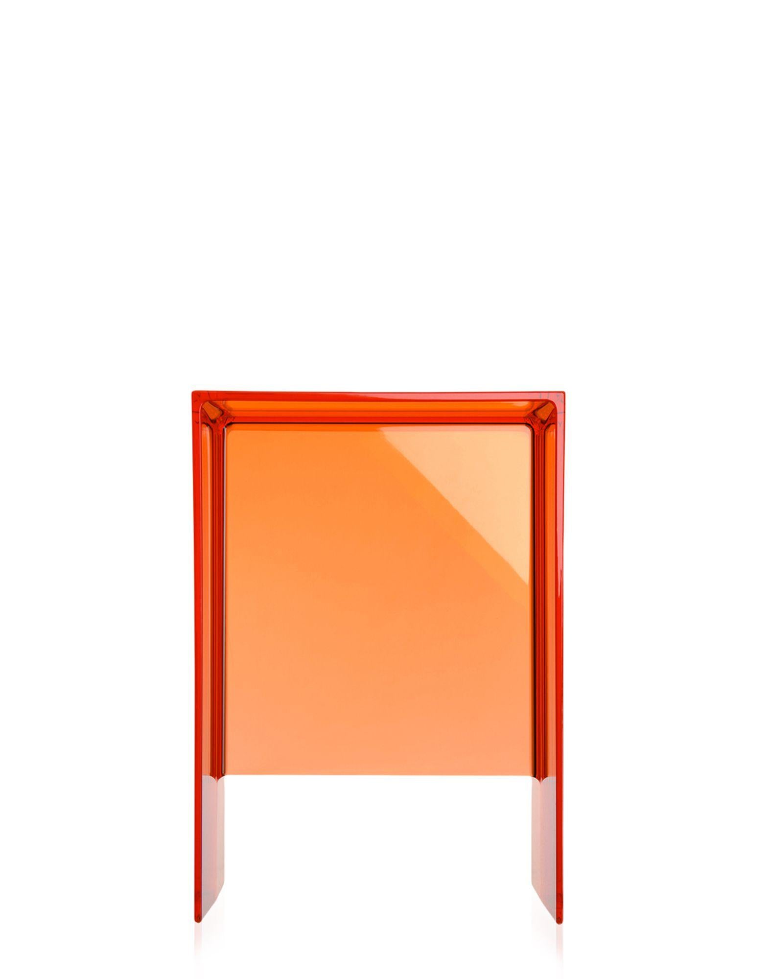 table d'appoint orange