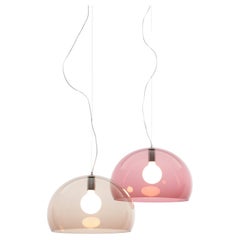 Lampe à suspension Kartell Medium FL/Y en Bourgogne de Ferruccio Laviani