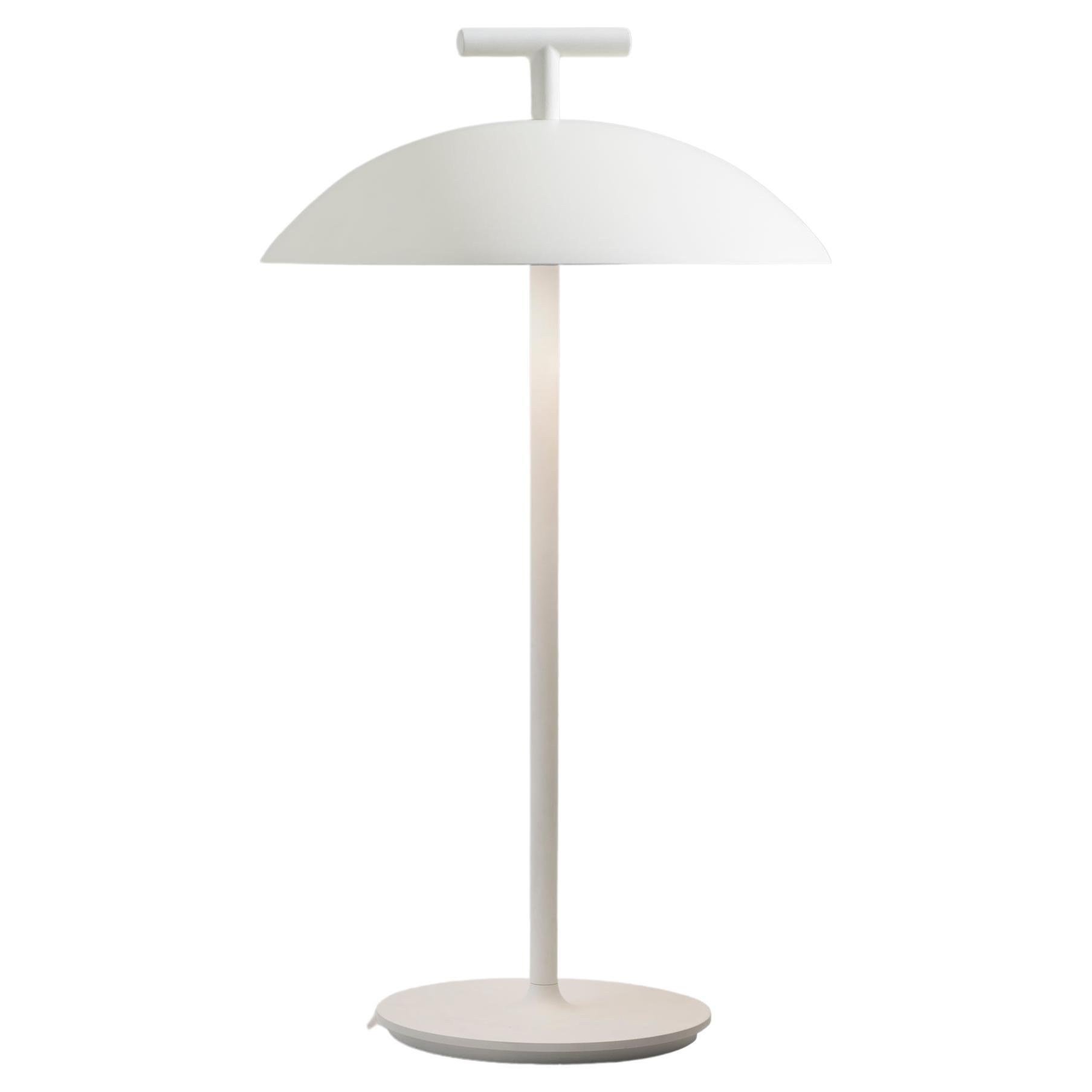 Mini lampe Kartell Geen-A en blanc de Ferruccio Laviani en vente