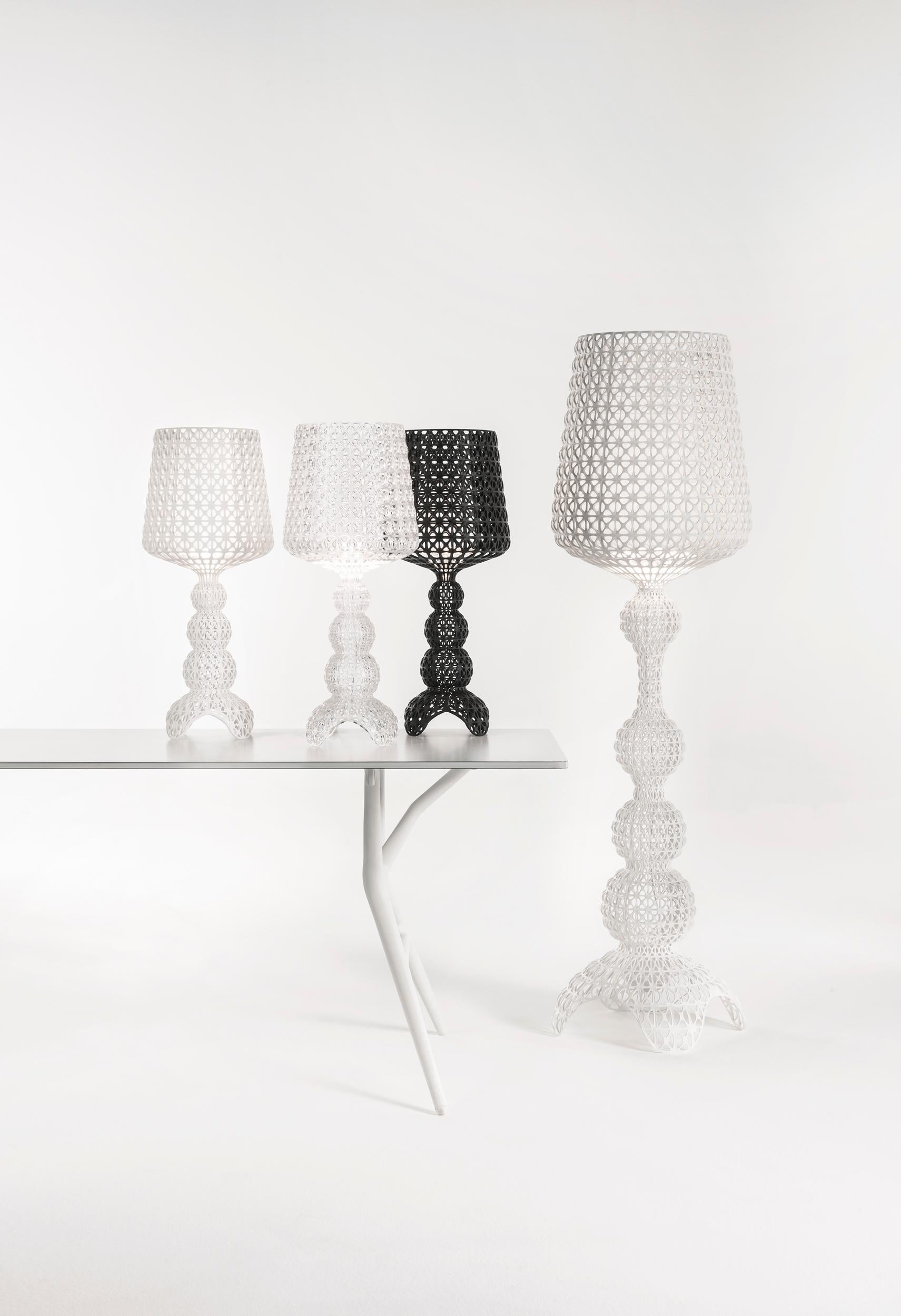 Contemporary Kartell Mini Kabuki Desk Lamp in Crystal by Ferruccio Laviani For Sale