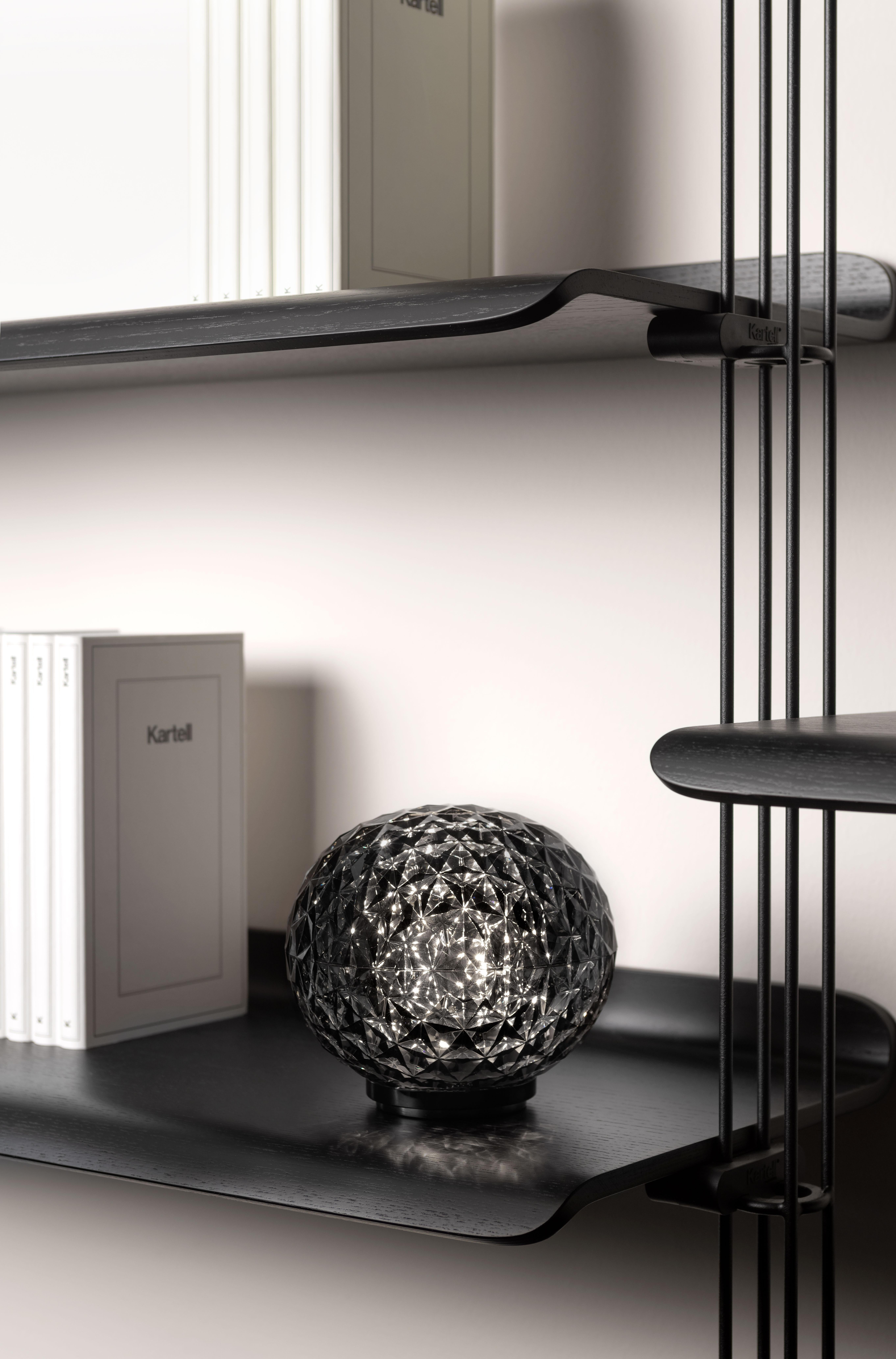 Contemporary Kartell Mini Planet Table Lamp in Crystal by Tokujin Yoshioka